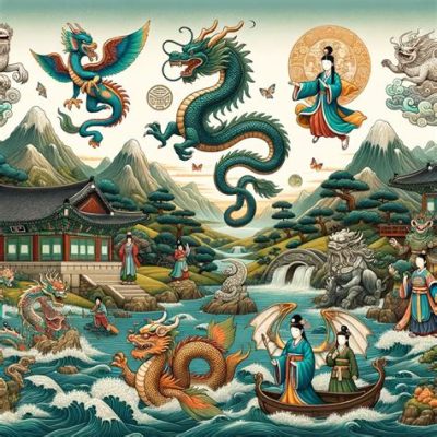   The Queen of the Seas and Her Sparkling Treasure: A Deep Dive into Ancient Korean Folklore!